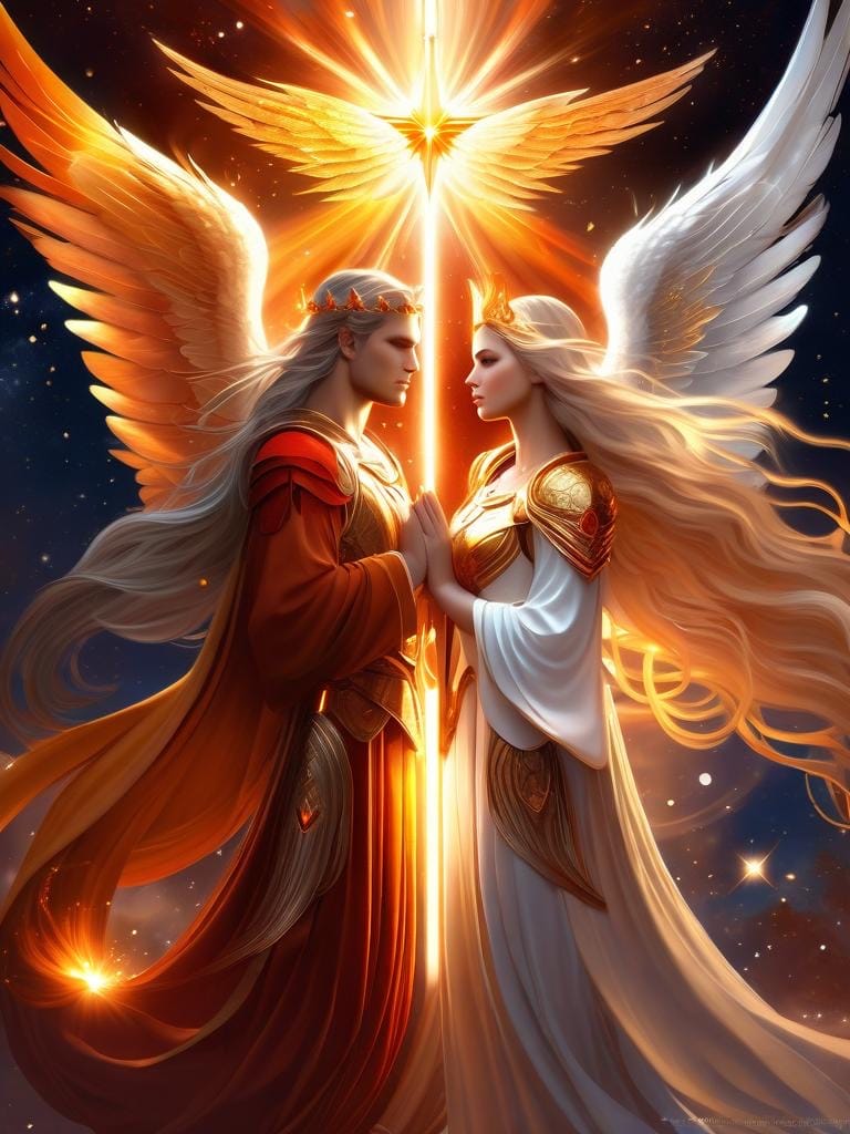 Soaring with the Seraphim Phoenix Angels into the Dawn of Spiritual Awakening