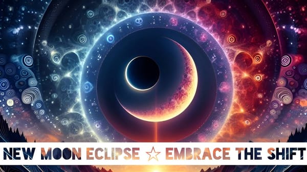 The New Moon Eclipse - Embracing the Cosmic Shift!